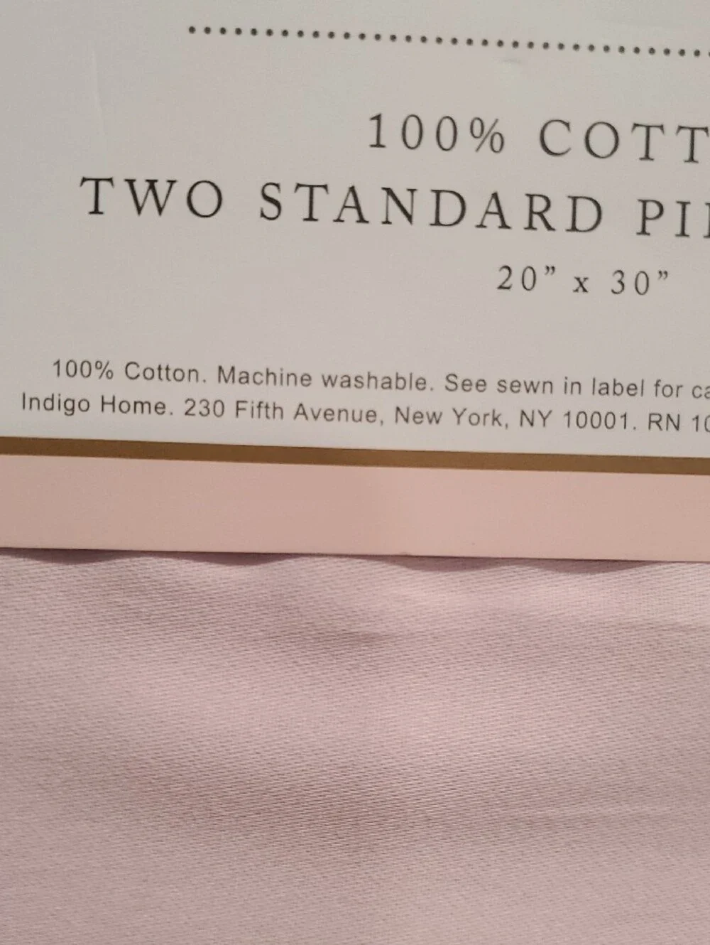 cupcakes & cashmere Light Pink Cotton Pillowcase Set (2)